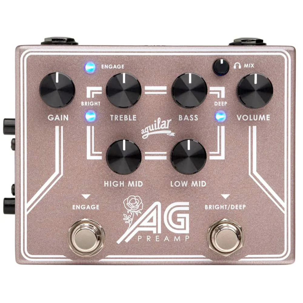 Aguilar AG Preamp DI Pedal (Breast Cancer Awareness Limited Edition)