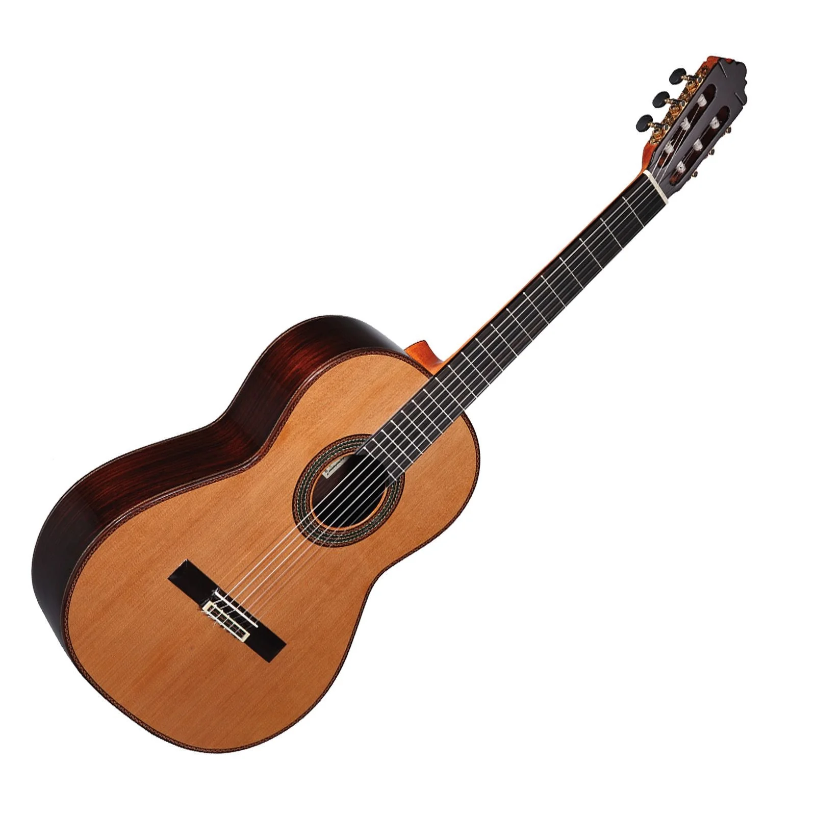 Altamira N600 Solid Cedar Top Solid Indian Rosewood BS Gloss Finish Classical Guitar