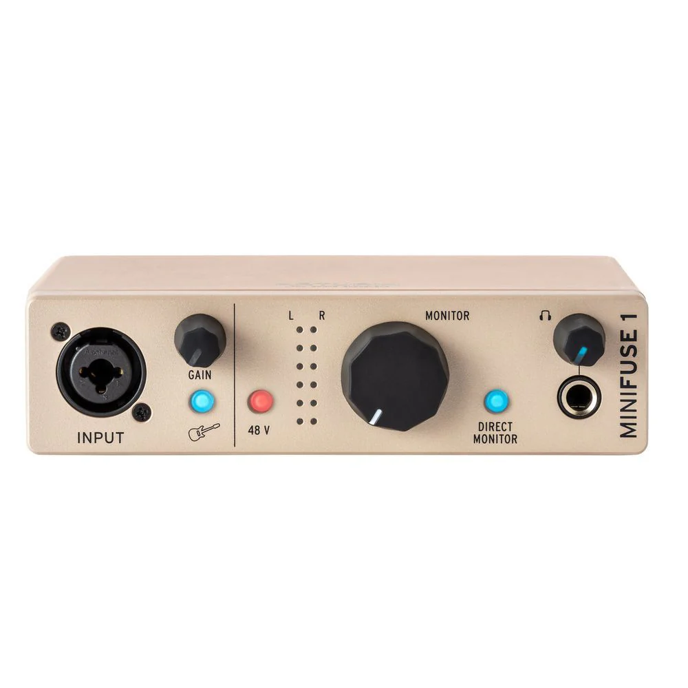 Arturia MiniFuse 1 1 In/2 Out USB 2 Interface (Champagne)