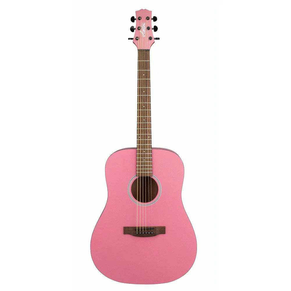 Ashton SPD30GUV Acoustic Guitar w/ Gig Bag (Guava Matte)