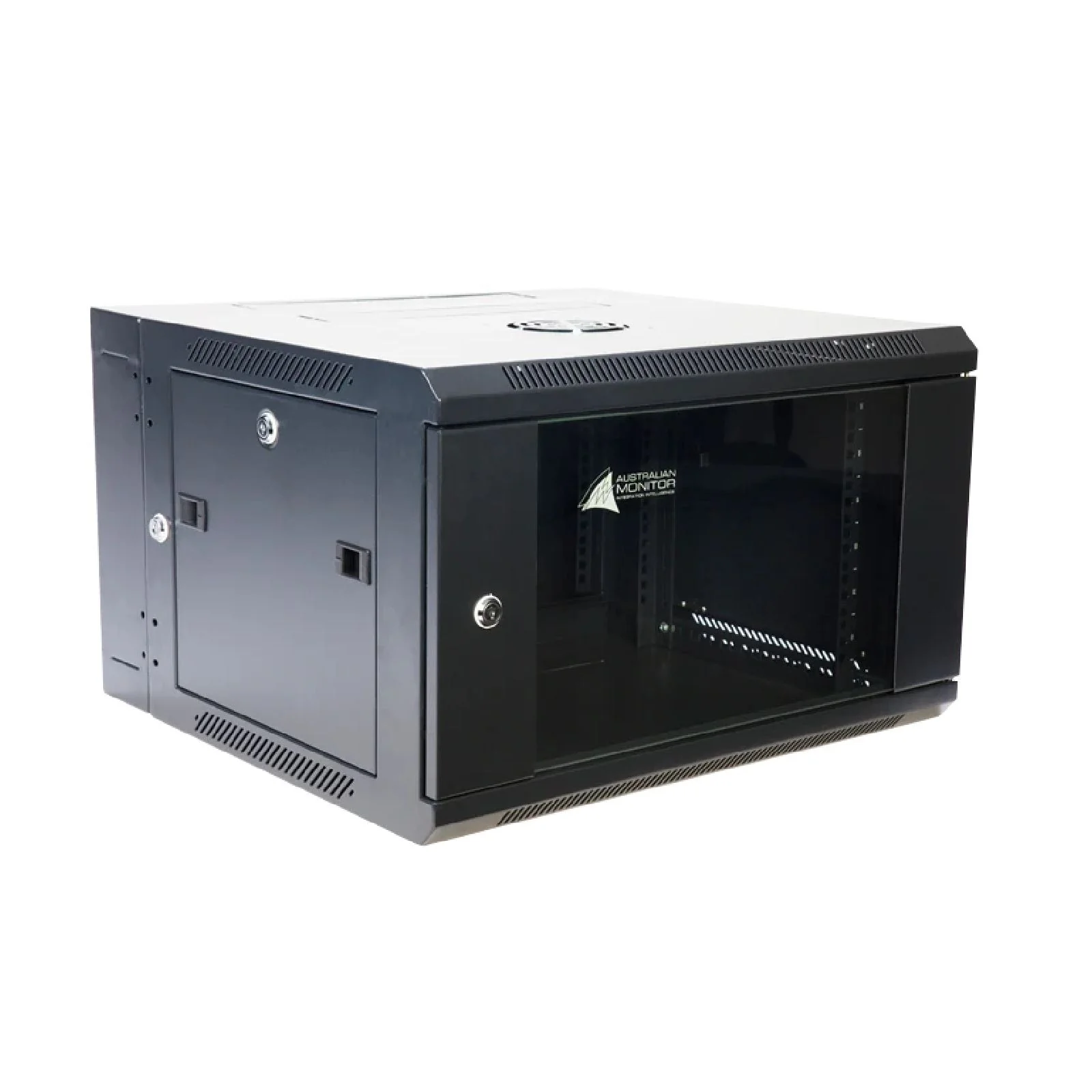 Australian Monitor INT6 Wall Mounted 6RU AV Integrator Equipment Rack