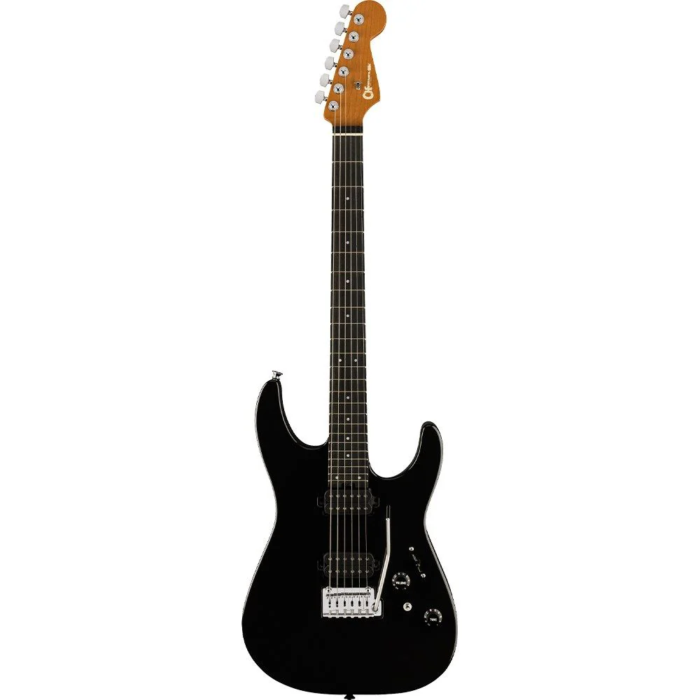 Charvel Pro-Mod DK24 HH 2PT EB Ebony Fingerboard (Gloss Black)