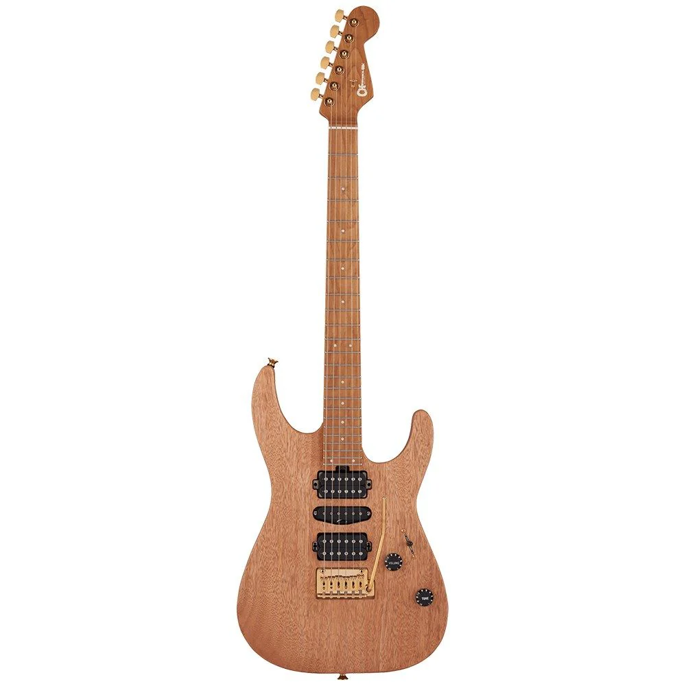 Charvel Pro-Mod DK24 HSH 2PT CM Mahogany Caramelized Maple Fingerboard (Natural)