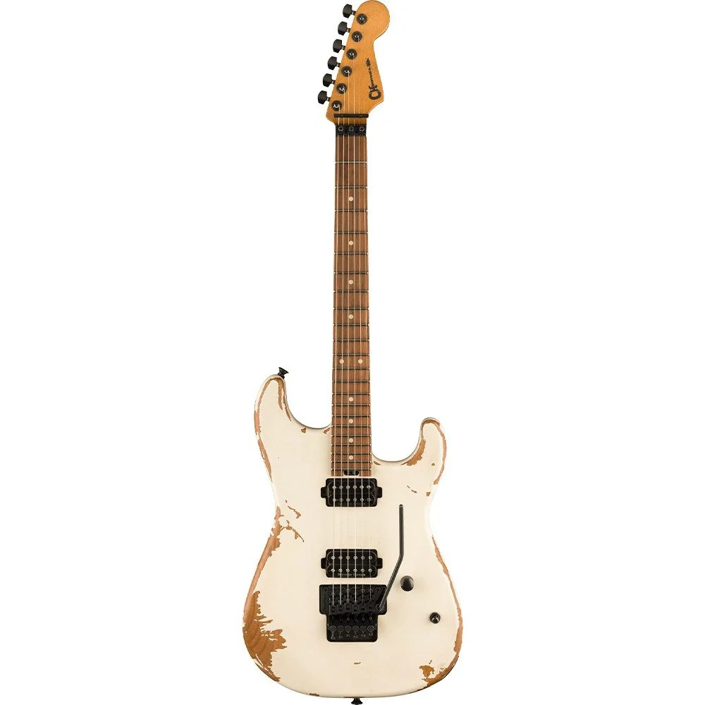 Charvel Pro-Mod Relic San Dimas Style 1 HH FR PF (Weathered White)