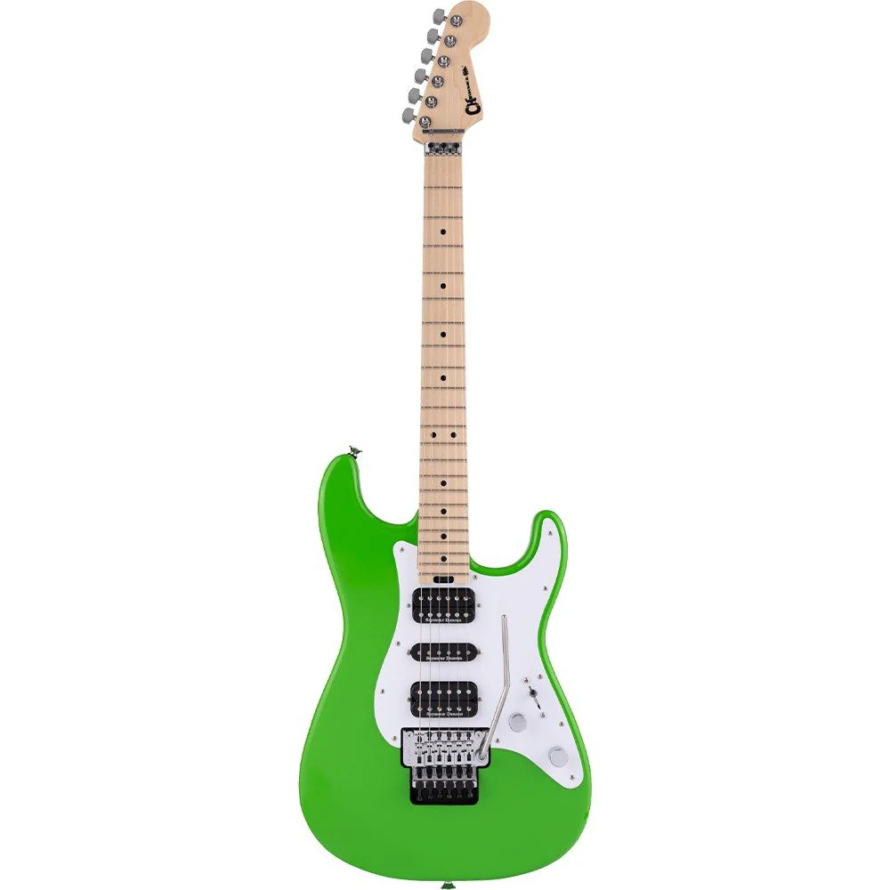 Charvel Pro-Mod So-Cal Style 1 HSH FR M Maple Fingerboard (Slime Green)