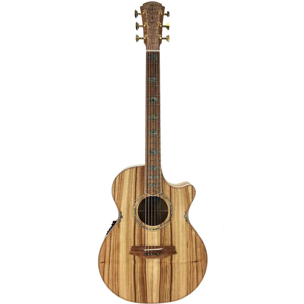 Cole Clark AN3EC-CLCL-AE Grand Auditorium Acoustic Electric w/ Cutaway inc Case