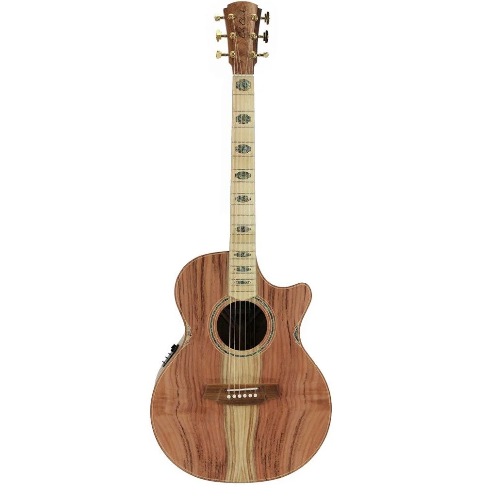 Cole Clark AN3EC-RDBLSB Acoustic Electric Guitar (Natural Satin) inc Hard Case