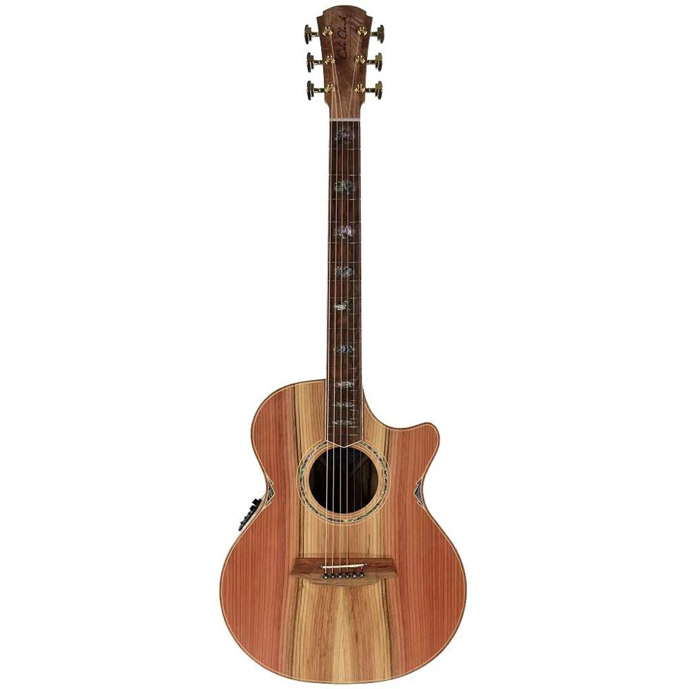 Cole Clark AN3EC-RDCL-AE Grand Auditorium Acoustic Electric w/ Cutaway inc Case