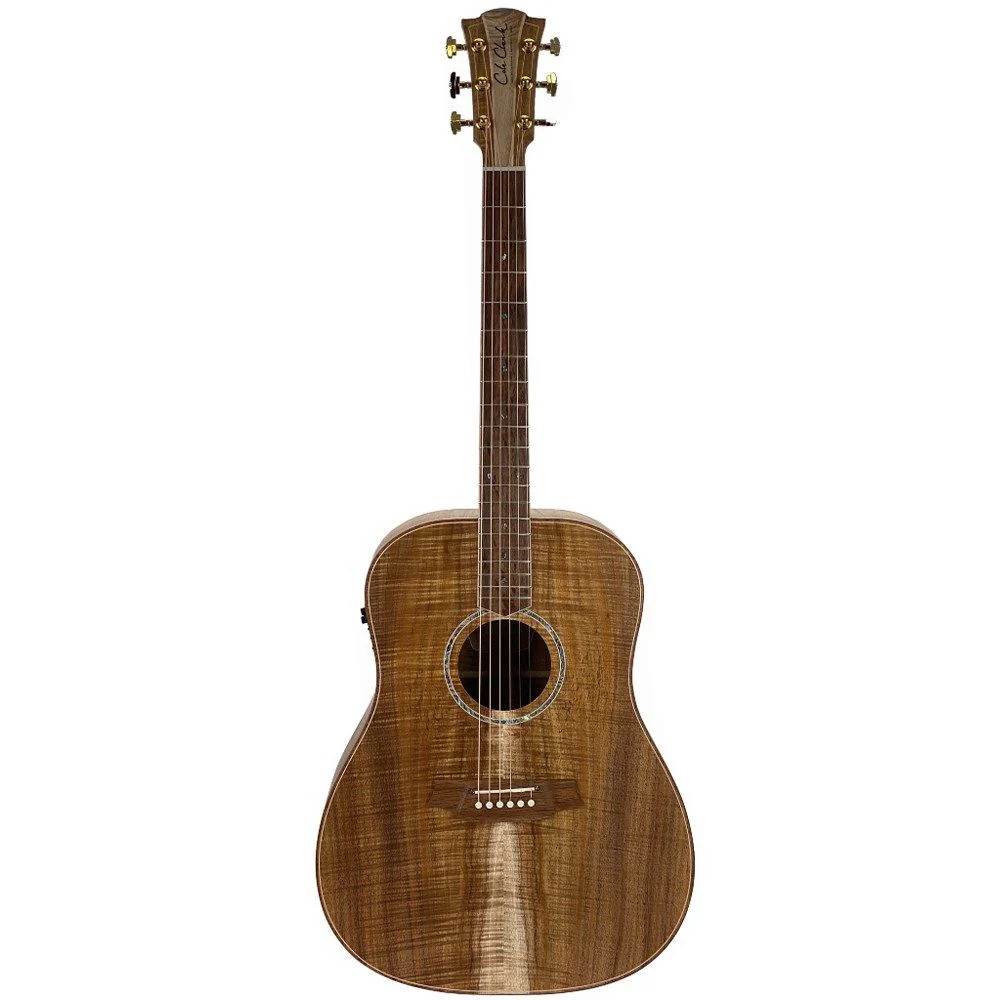 Cole Clark FLMGE-BLBL-AE FL Acoustic Electric Mastergrade Blackwood inc Hard Case