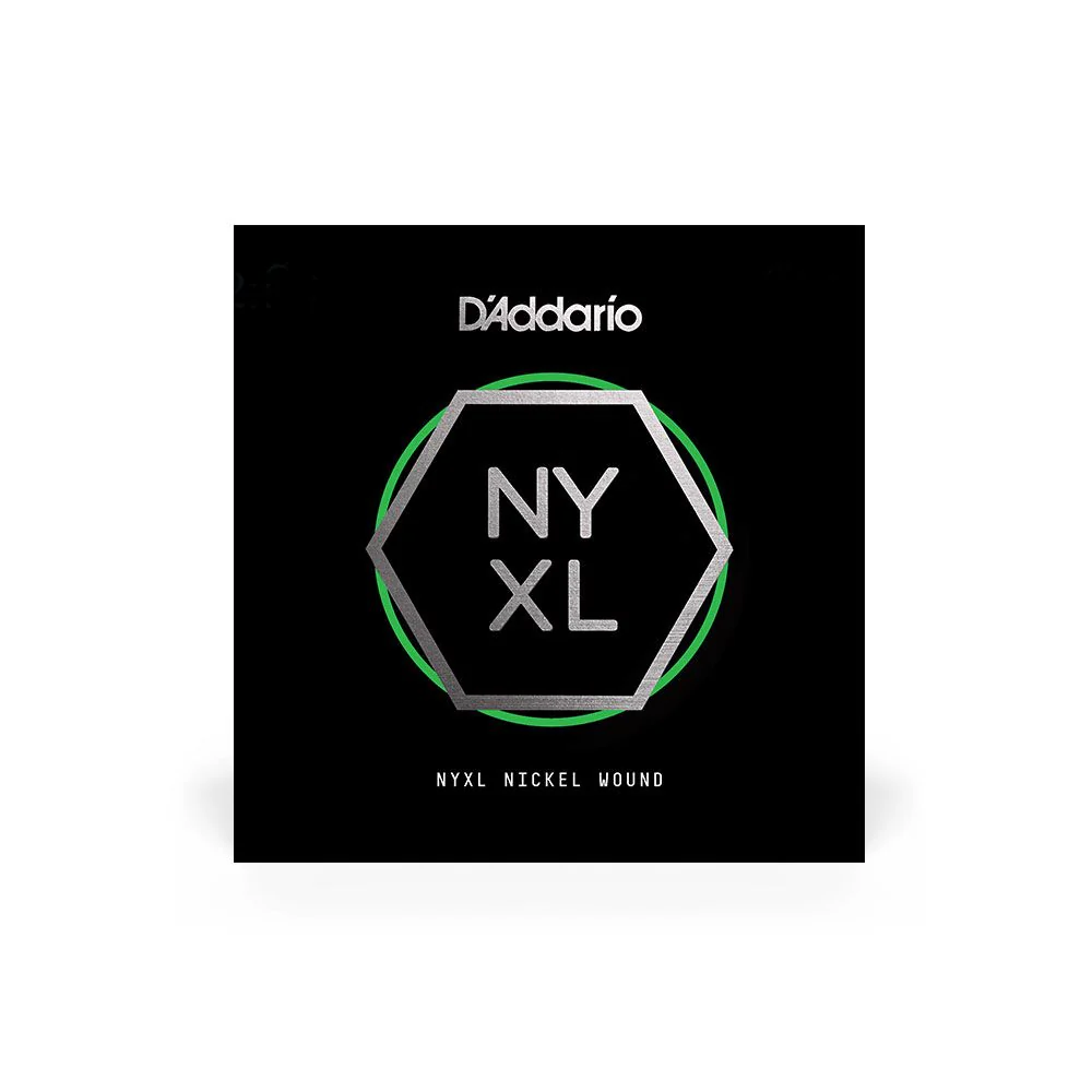 D'Addario NYXL Nickel Wound Single Electric Guitar String (.074)