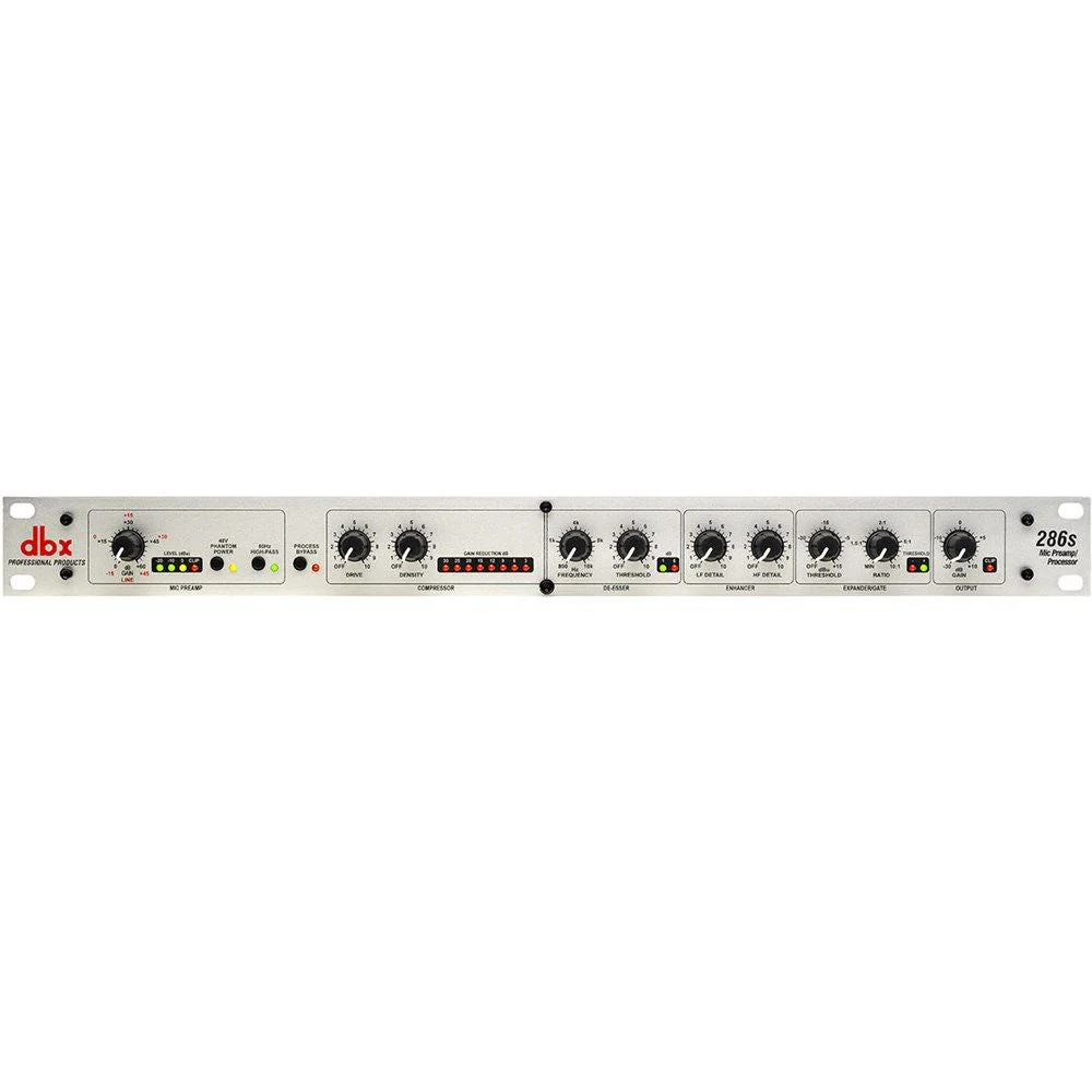 DBX 286s Microphone Pre-Amp & Channel Strip Processor