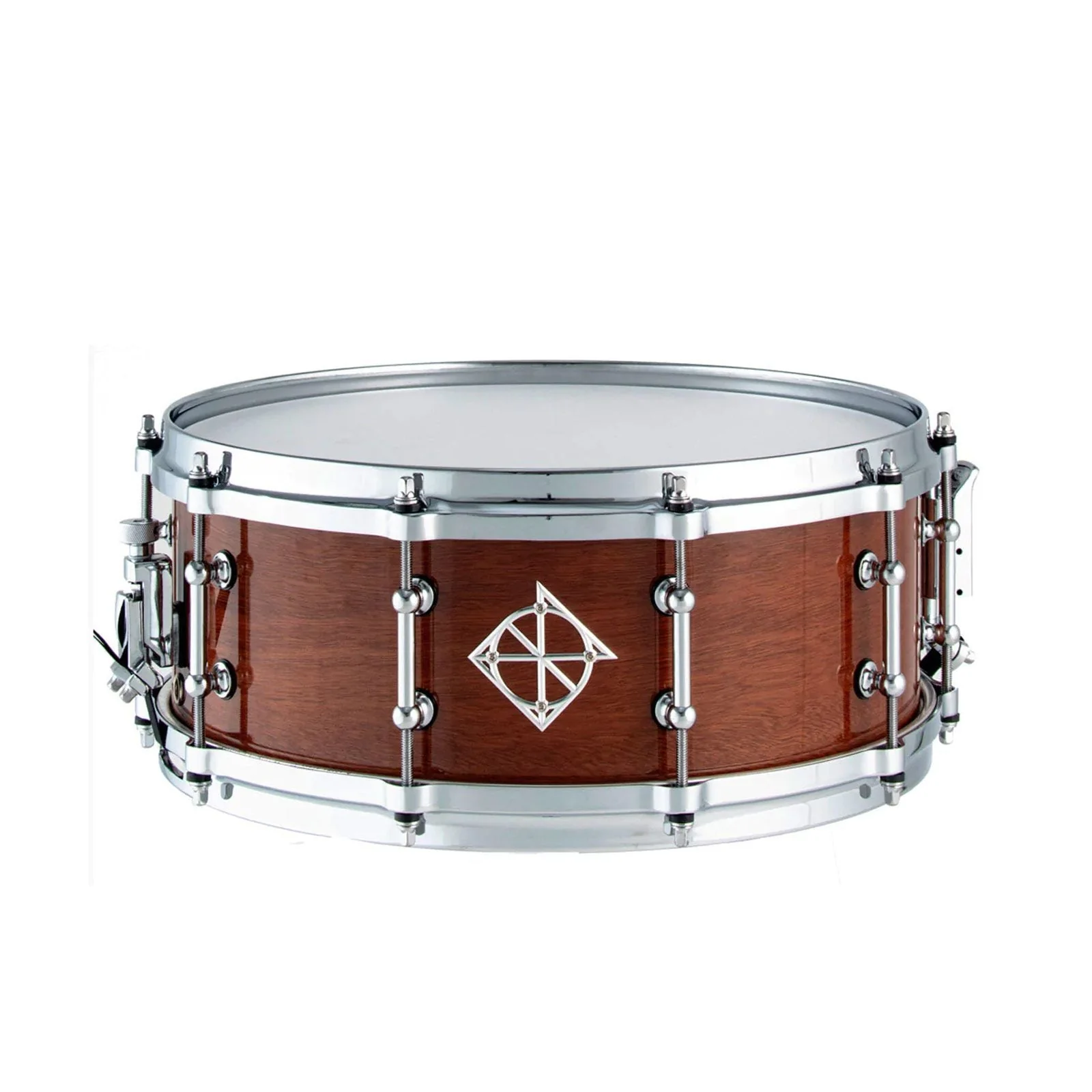 Dixon Artisan 14x55 inch Snare Drum Australian Rose Gum Gloss Natural