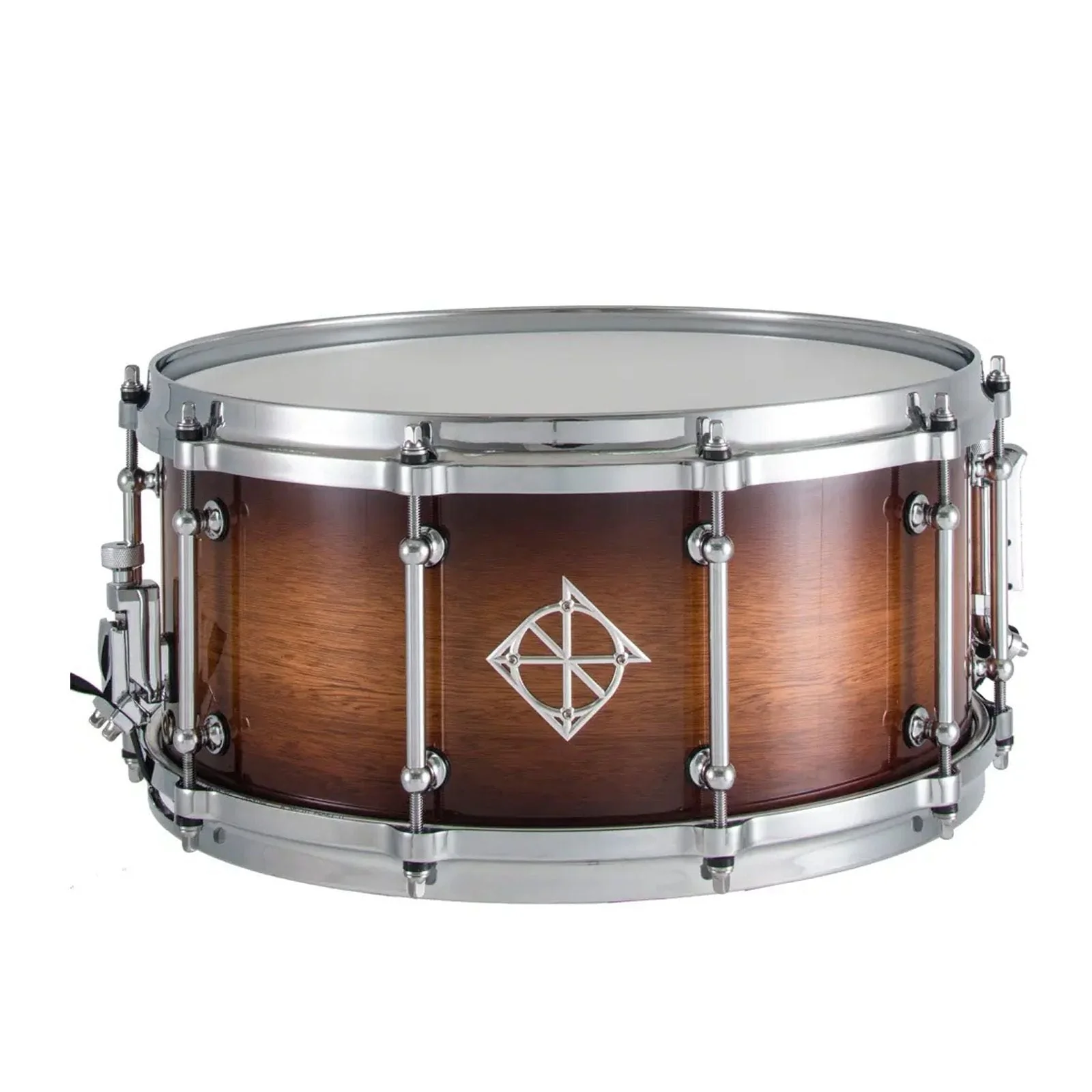 Dixon Artisan Series Rose Gum 14 x 65 Snare Drum Gloss Vintage Burst