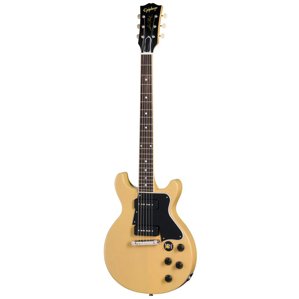 Epiphone 'Inspired By Gibson' 1960 Les Paul Special Double Cut (TV Yellow) Inc Hard Case