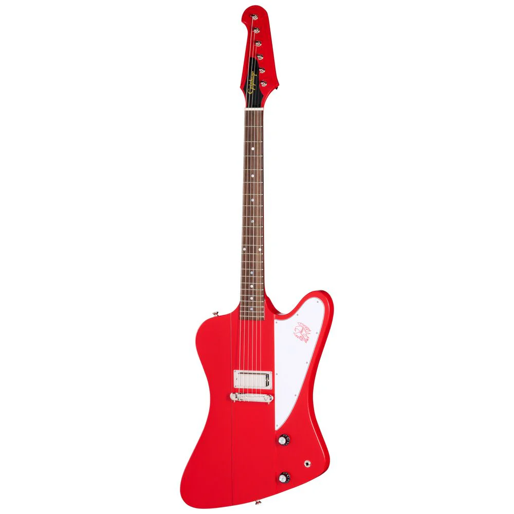 Epiphone 'Inspired By Gibson' 1963 Firebird I Reissue (Cardinal Red) Inc Hard case