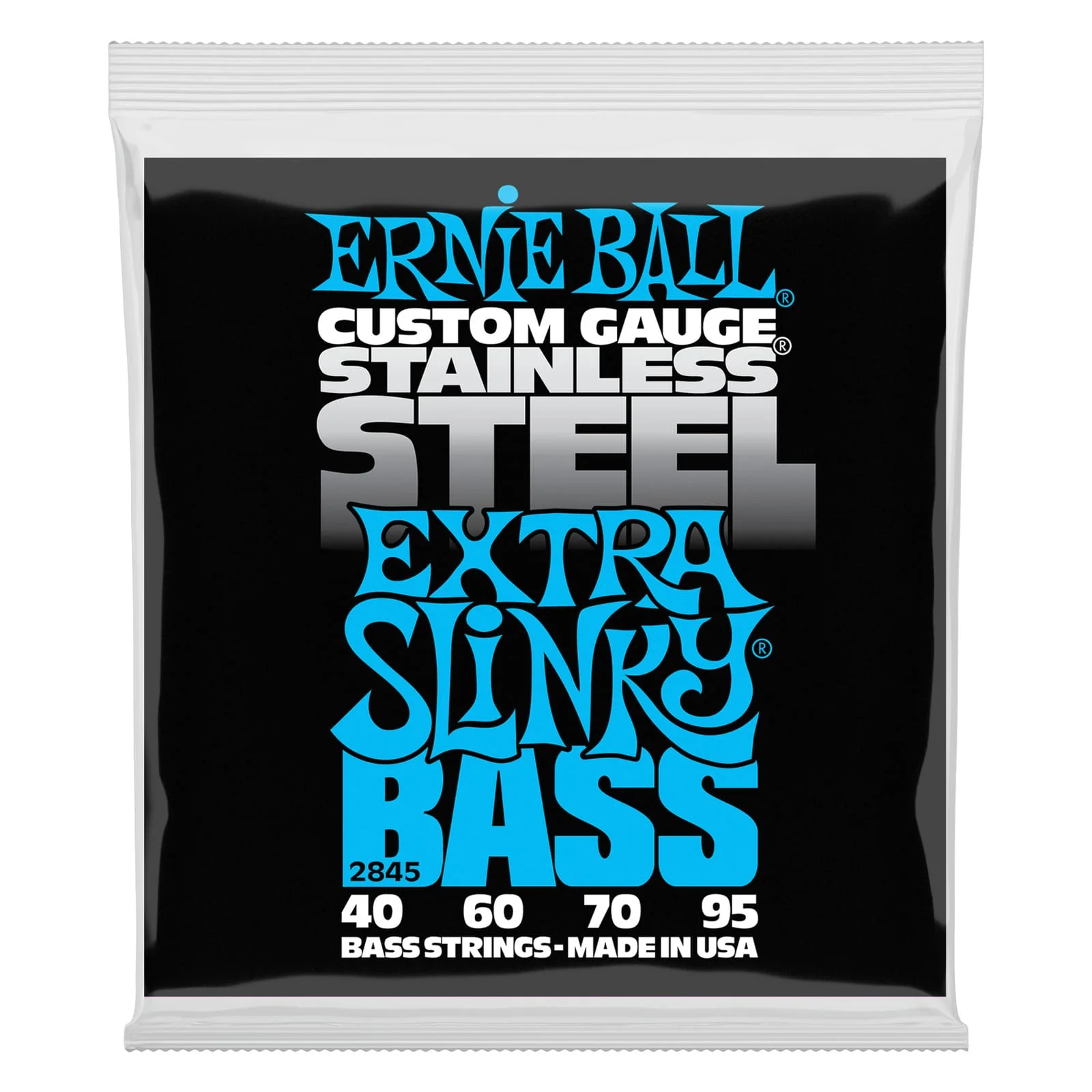 Ernie Ball Extra Slinky Stainless Steel Electric Bass String 4095 Gauge