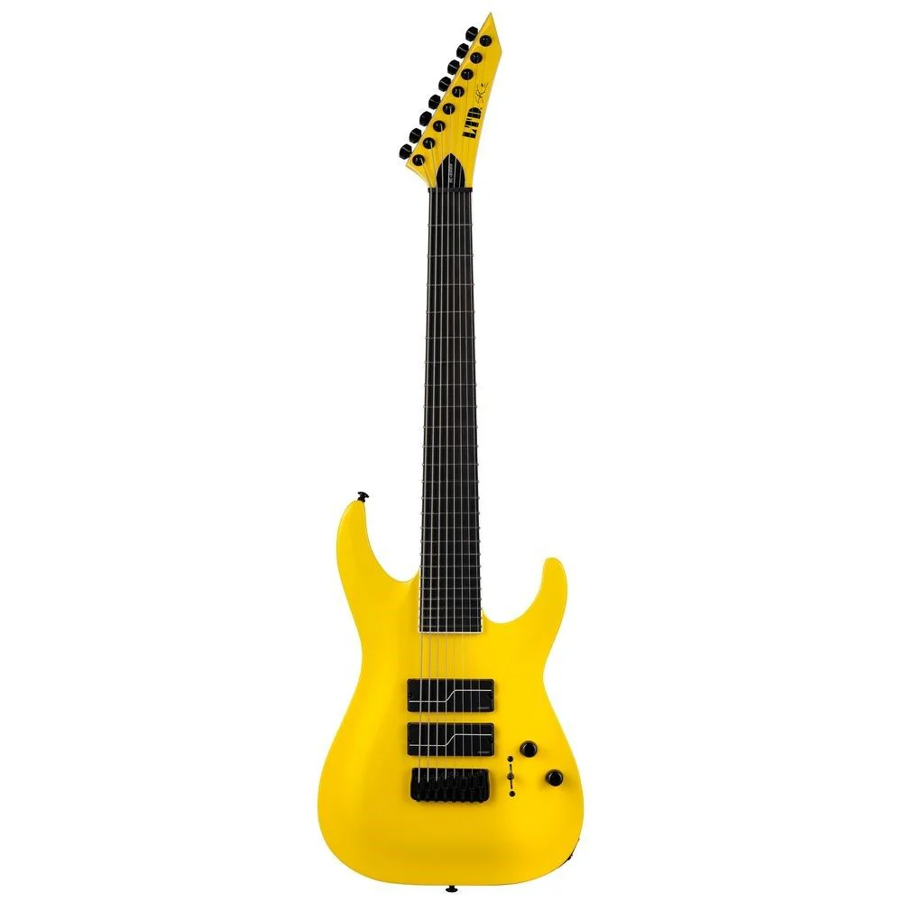 ESP LTD SC-608B Baritone 8-String Stephen Carpenter Signature (Yellow)