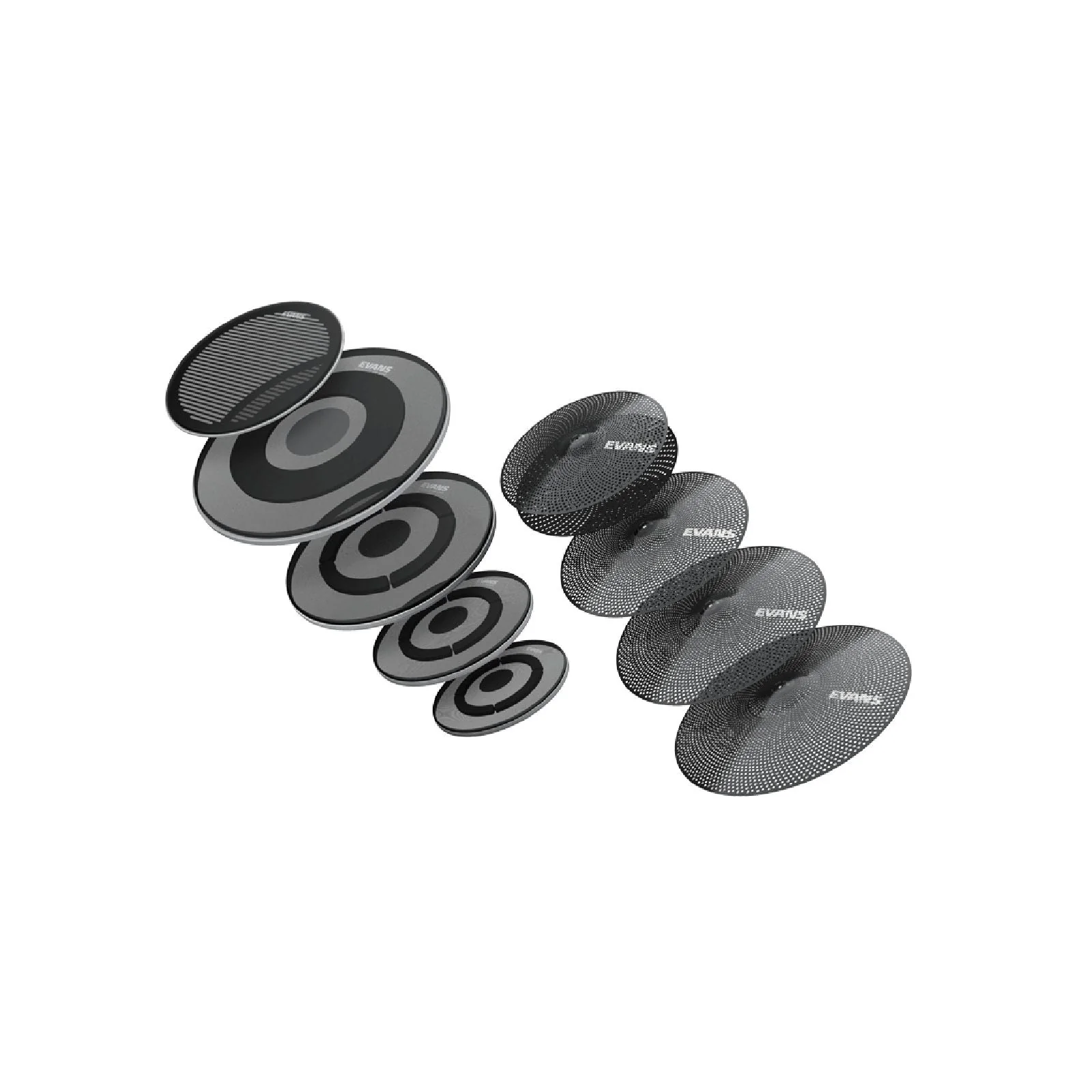 Evans dB ONE Mesh Electro nic Drumhead and Cymbal Rock System Pack