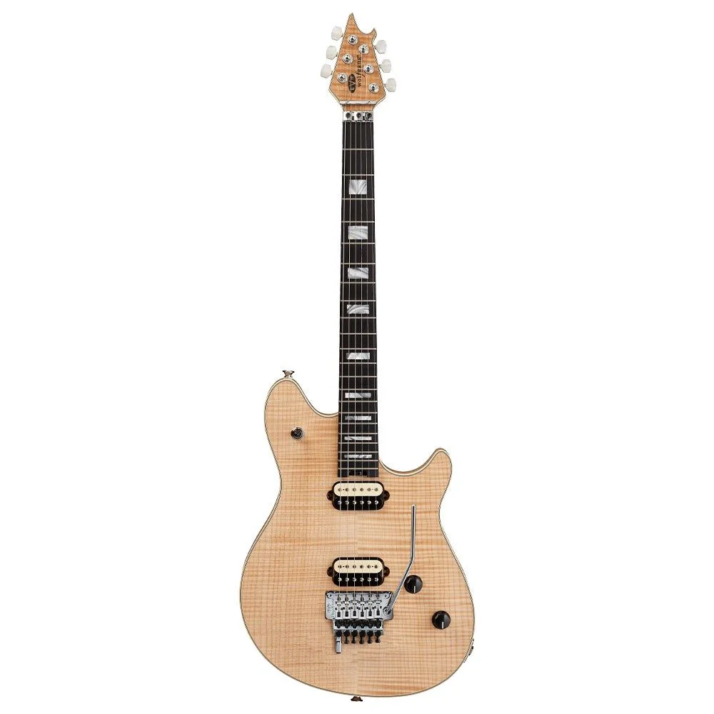 EVH Wolfgang USA Ebony Fingerboard 5A Flame Top (Natural)