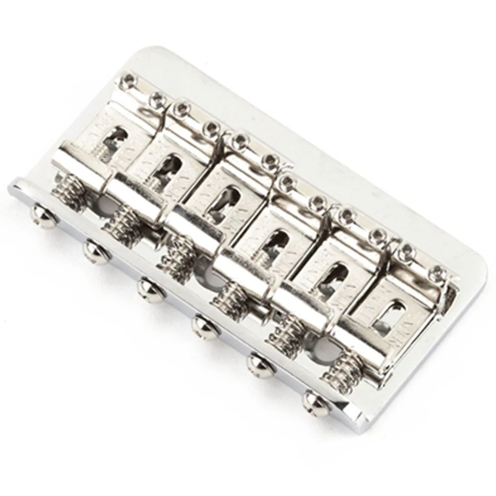 Fender 6-Saddle Hardtail Classic/Standard Series Bridge Assembly (Chrome)
