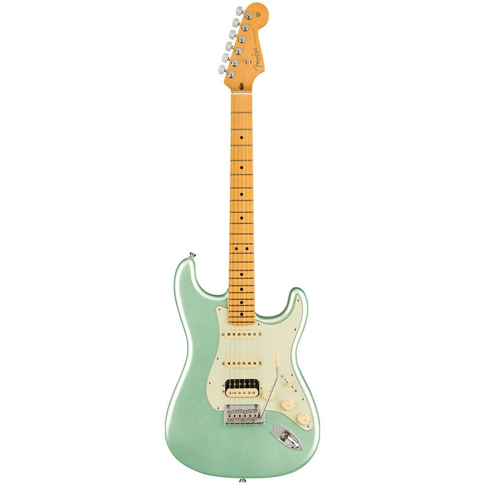 Fender American Professional II Strat HSS Maple Fingerboard (Mystic Surf Green)