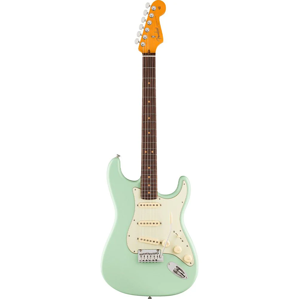 Fender American Ultra Luxe '60s Stratocaster Rosewood Fingerboard (Surf Green)