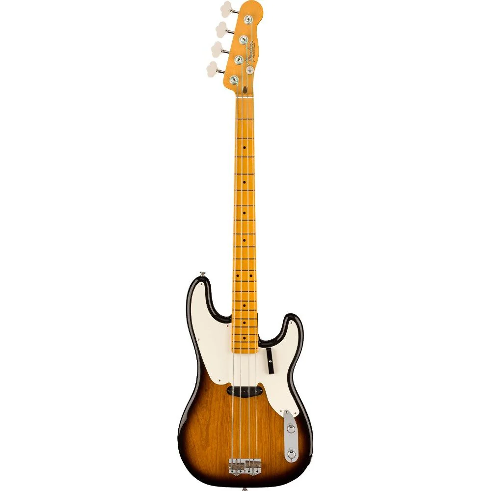Fender American Vintage II 1954 P Bass Maple Fingerboard FB (2-Tone Sunburst) inc Case