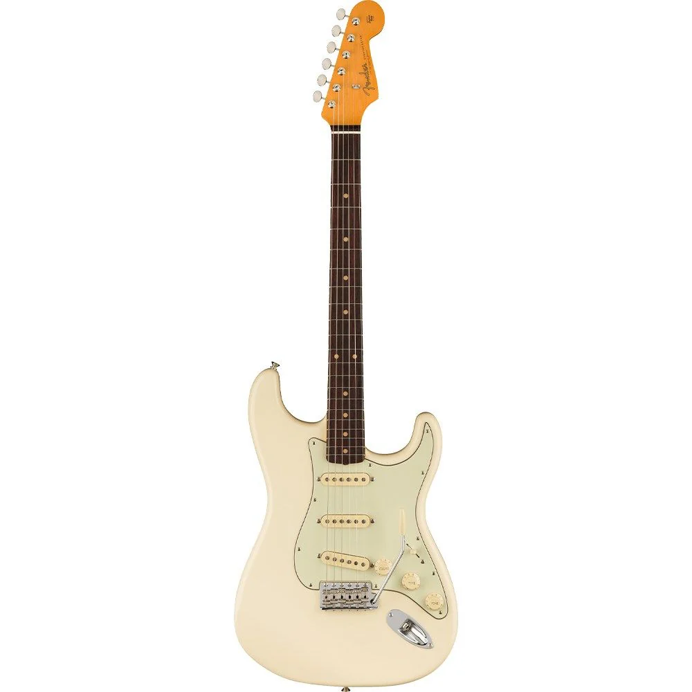 Fender American Vintage II 1961 Strat Rosewood FB (Olympic White) inc Case