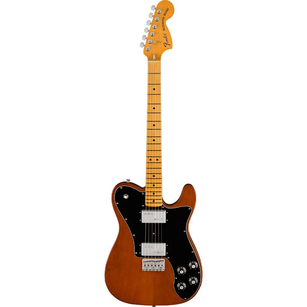 Fender American Vintage II 1975 Tele Deluxe Maple FB (Mocha) inc Case