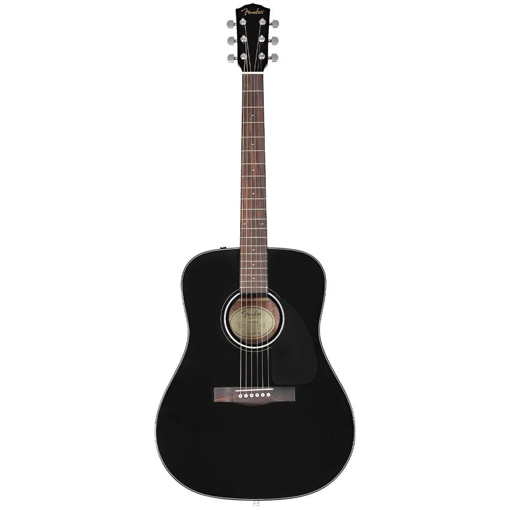 Fender CD-60 Dreadnought V3 Walnut Fingerboard (Black)