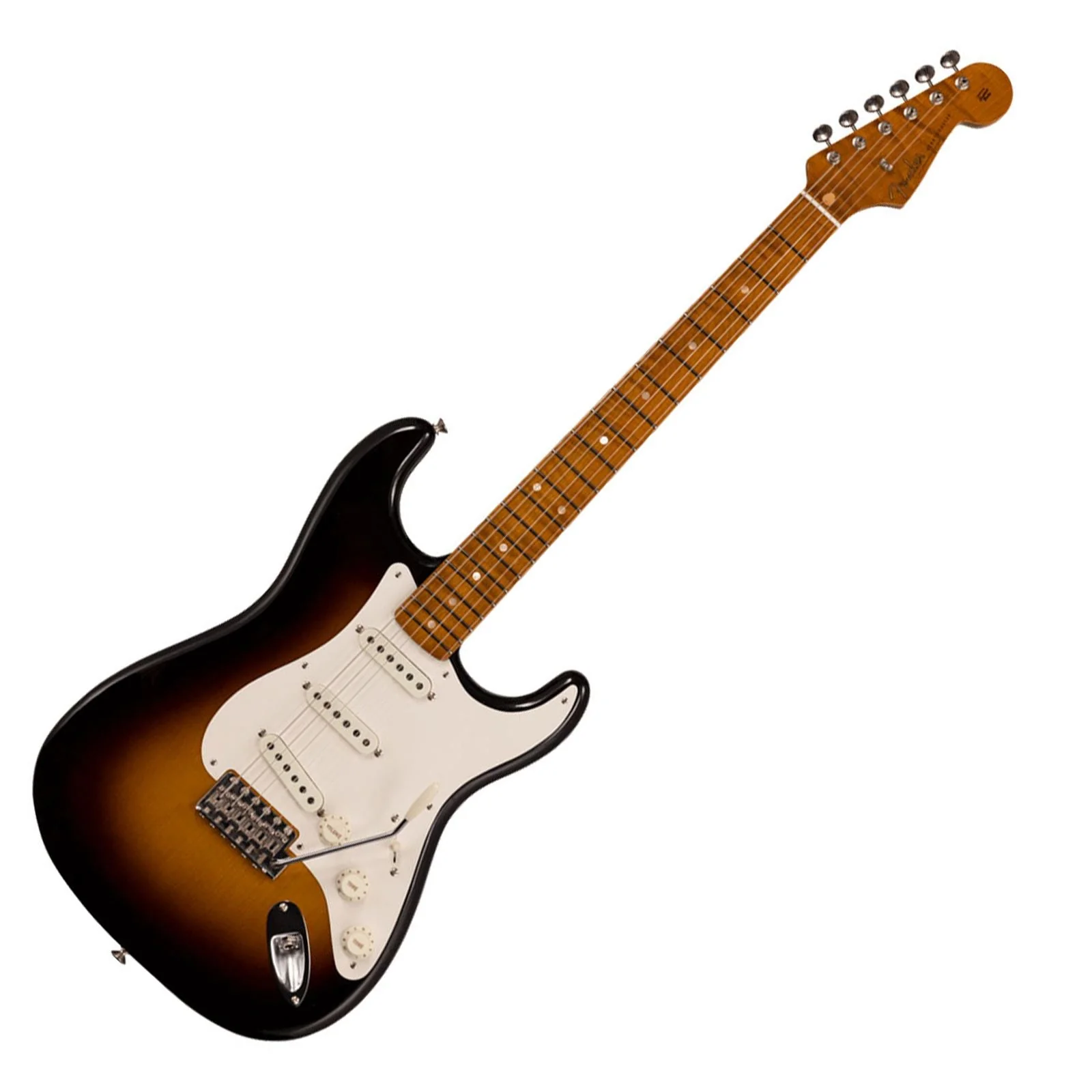 Fender Custom Ltd Ed Roasted Pine Strat DCC (Wide Fade Chocolate 2-Colour Sunburst)