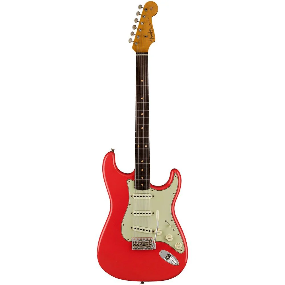 Fender Custom Shop Ltd Ed 62/63 Stratocaster Journeyman Relic (Aged Fiesta Red)