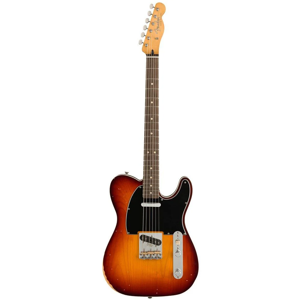 Fender Jason Isbell Custom Telecaster Rosewood (3-color Chocolate Burst) inc Bag
