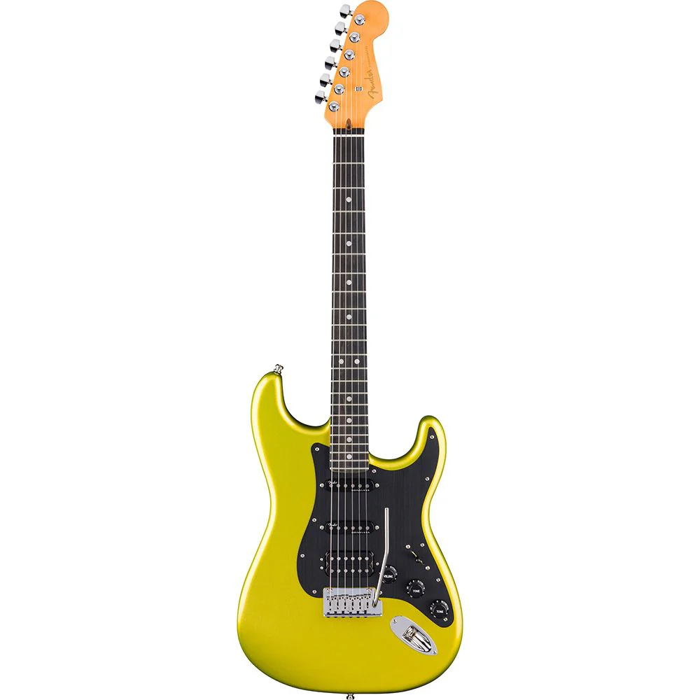 Fender Ltd American Ultra II Stratocaster Ebony Fingerboard (Solar Flare) inc Hard Case