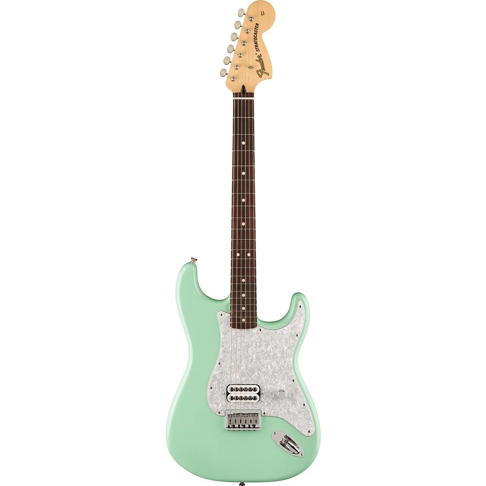 Fender Ltd Ed Tom Delonge Stratocaster Rosewood Fingerboard (Surf Green)