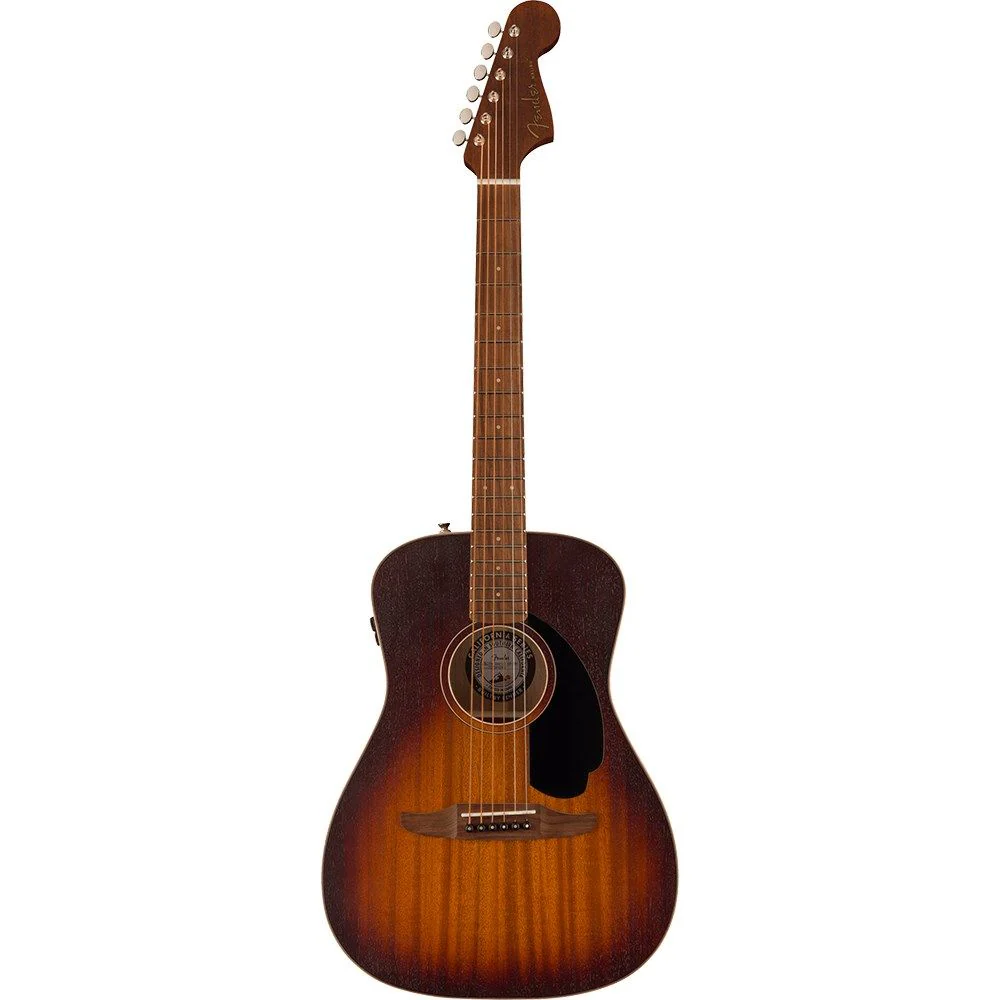 Fender Malibu Special Pau Ferro Fingerboard Black Pickguard (Honey Burst) - Image 2