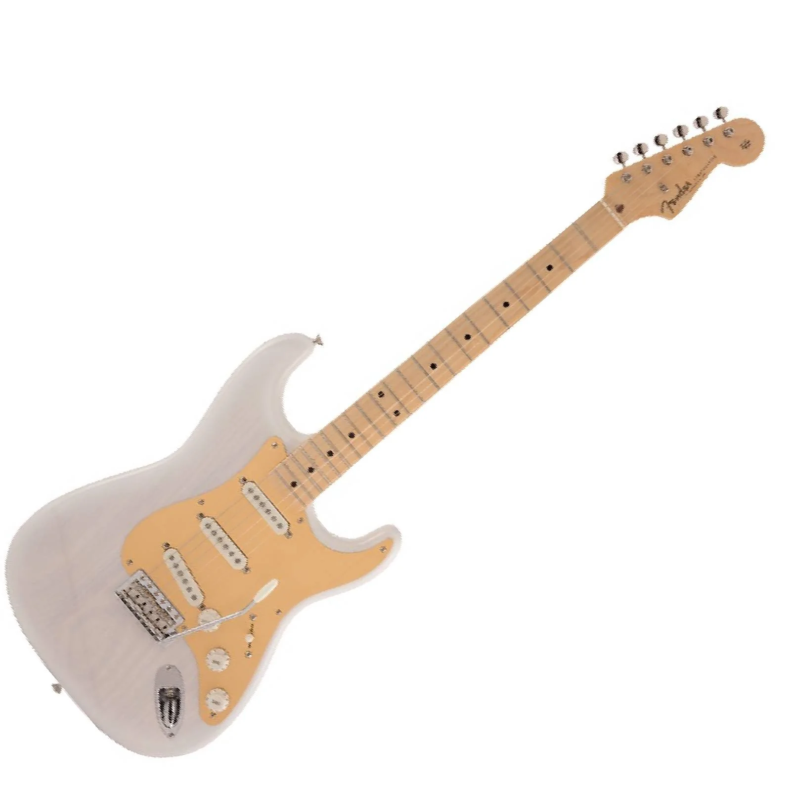 Fender MIJ Heritage '50s Stratocaster Maple Fingerboard (White Blonde) Inc Gig Bag