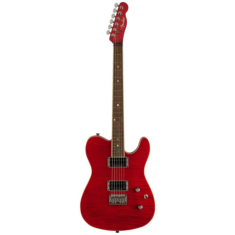 Fender Special Edition Custom Telecaster FMT HH w/ (Black Cherry Burst)