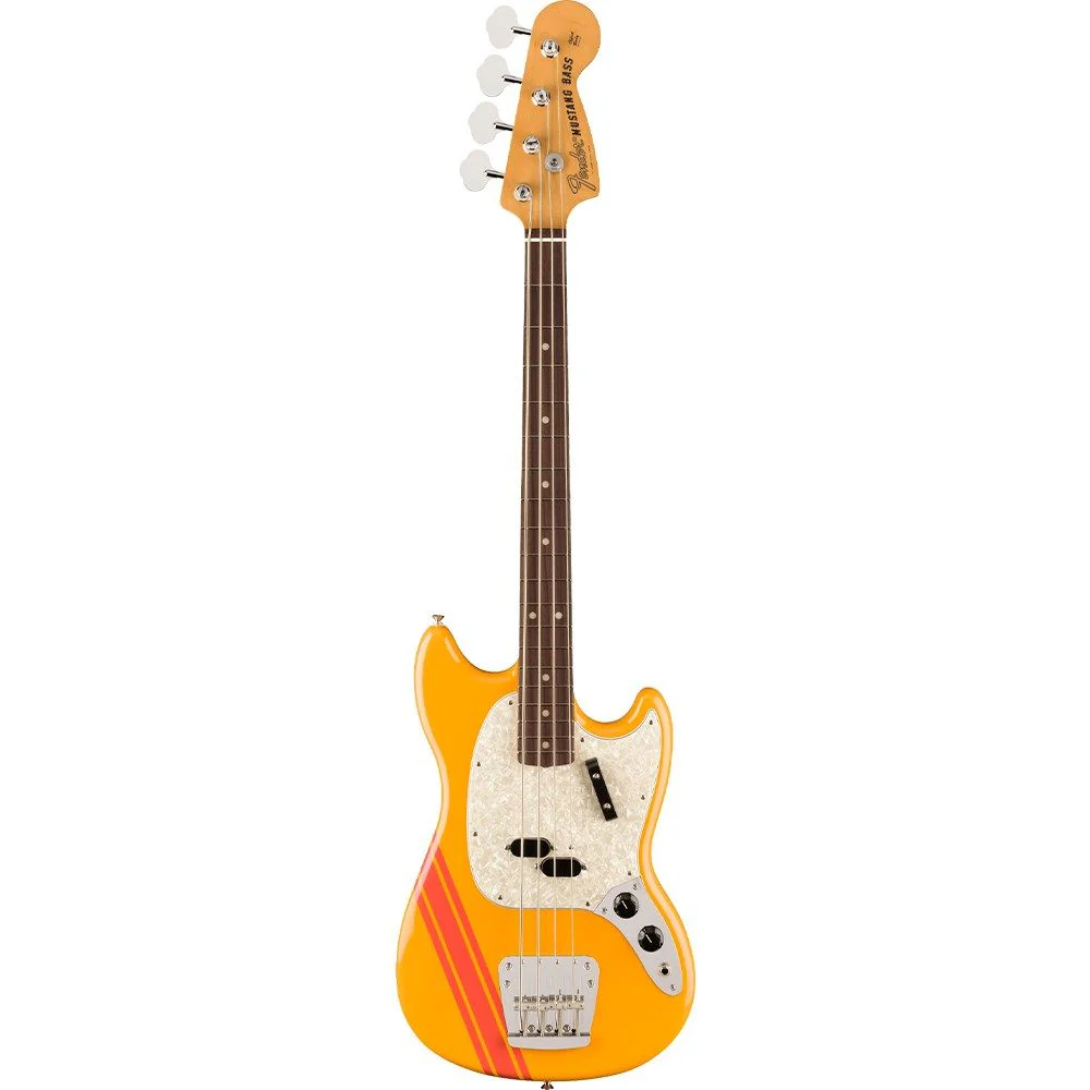 Fender Vintera II 70s Mustang Bass Rosewood Fingerboard (Competition Orange)