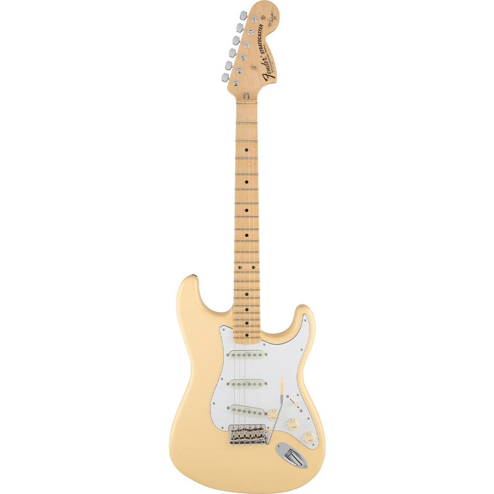 Fender Yngwie Malmsteen Stratocaster Scalloped Maple Fingerboard (Vintage White)