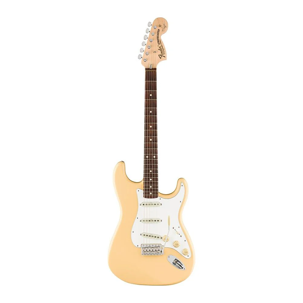 Fender Yngwie Malmsteen Stratocaster Scalloped Rosewood FB (Vintage White)