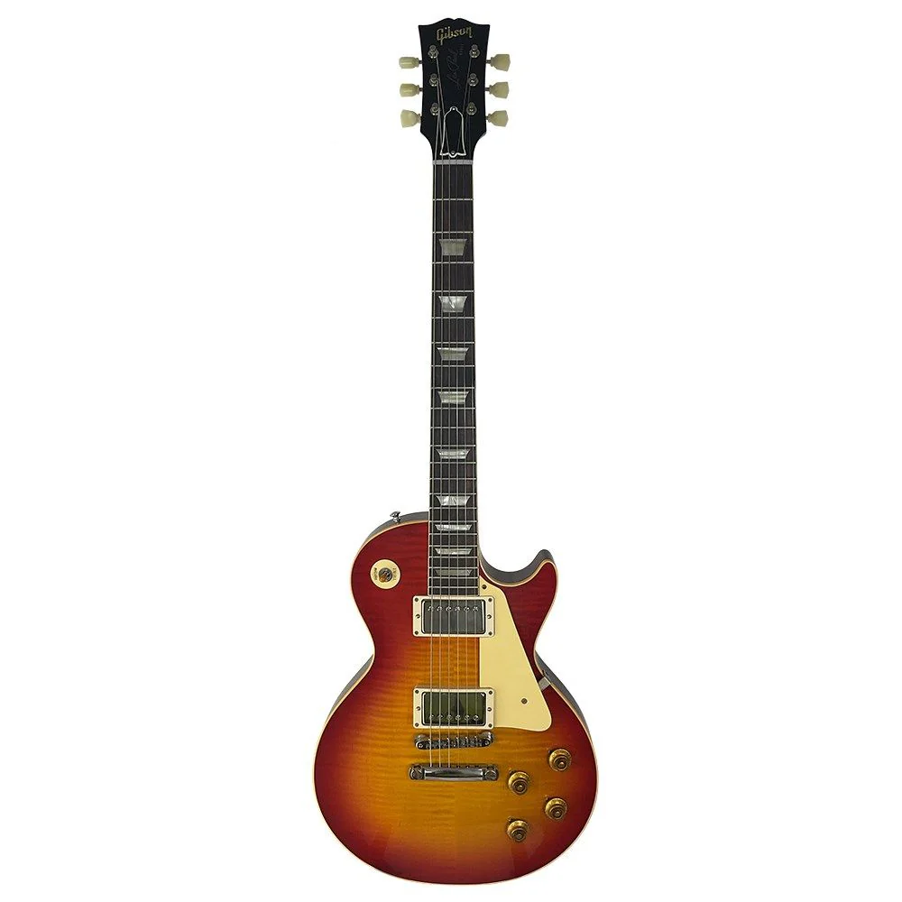 Gibson Custom Shop Handpicked 59' Les Paul Std Ultra Light Back (Washed Cherry Burst)