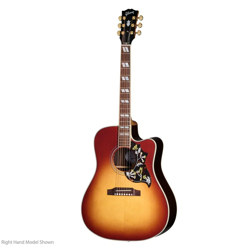 Gibson Hummingbird Standard EC HTG Left-Handed w/ Harcase (Rosewood Burst)