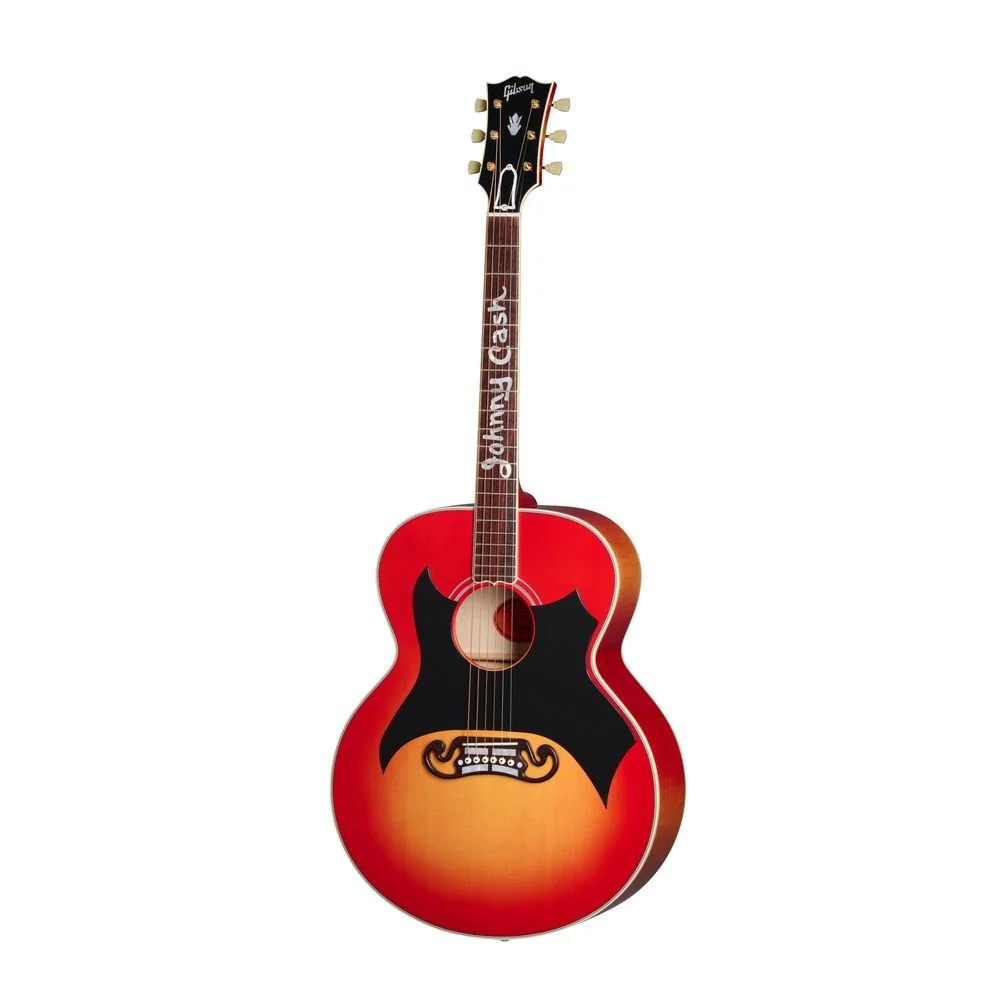 Gibson Johnny Cash SJ-200 (Vintage Cherry Sunburst) Limited Edition inc Case