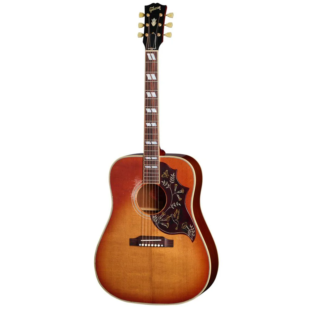 Gibson Murphy Lab 1960 Hummingbird (Heavy Aged Wash Cherry Burst) inc Hard Case