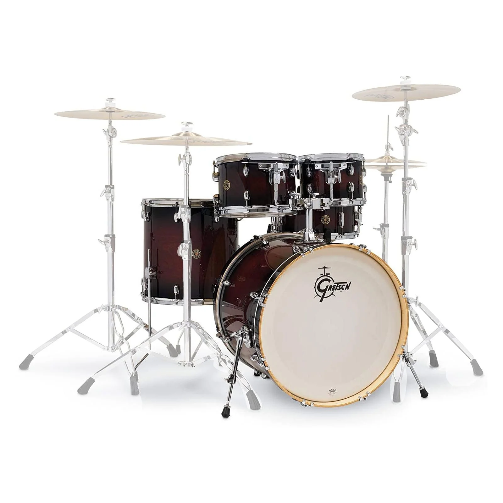 Gretsch CM5 22 5pc Drum Shell Pack Dark Cherry Burst