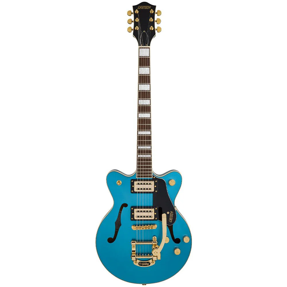 Gretsch G2655TG Streamliner Center Block Jr. Double-Cut w/ Bigsby LTD (Riviera Blue)