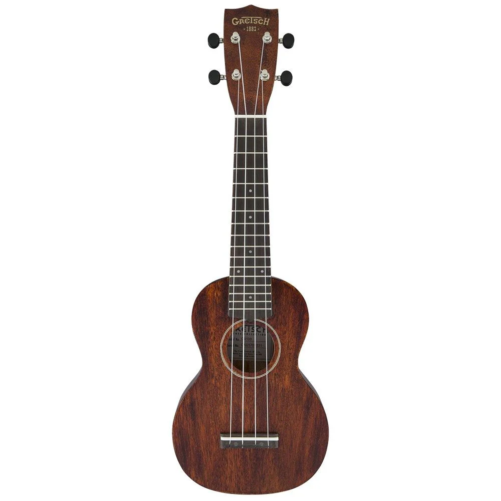 Gretsch G9100 Soprano Standard Ukulele w/ Gig Bag (Vintage Mahogany Stain)