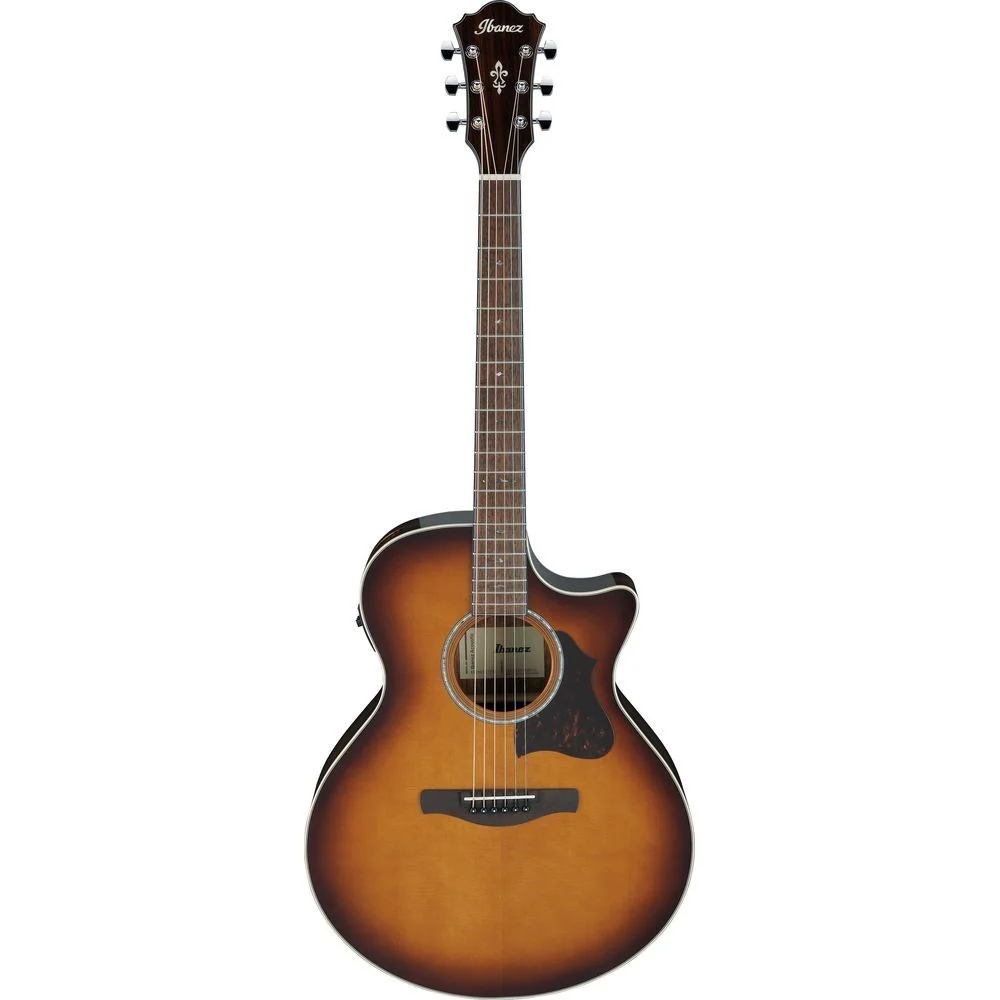 Ibanez AE160 High Gloss Acoustic Guitar (Vintage Mahogany Sunburst)