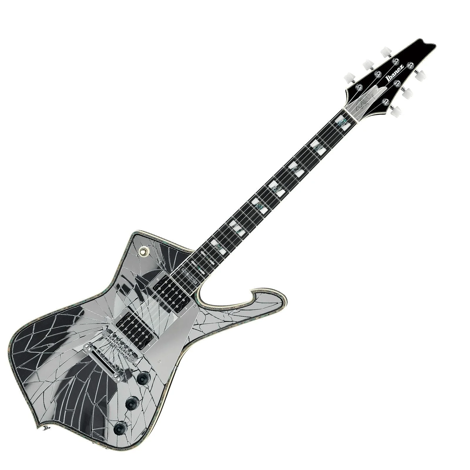 Ibanez PS1 CM Paul Stanley Signature (Cracked Mirror) w/ Hardshell Case
